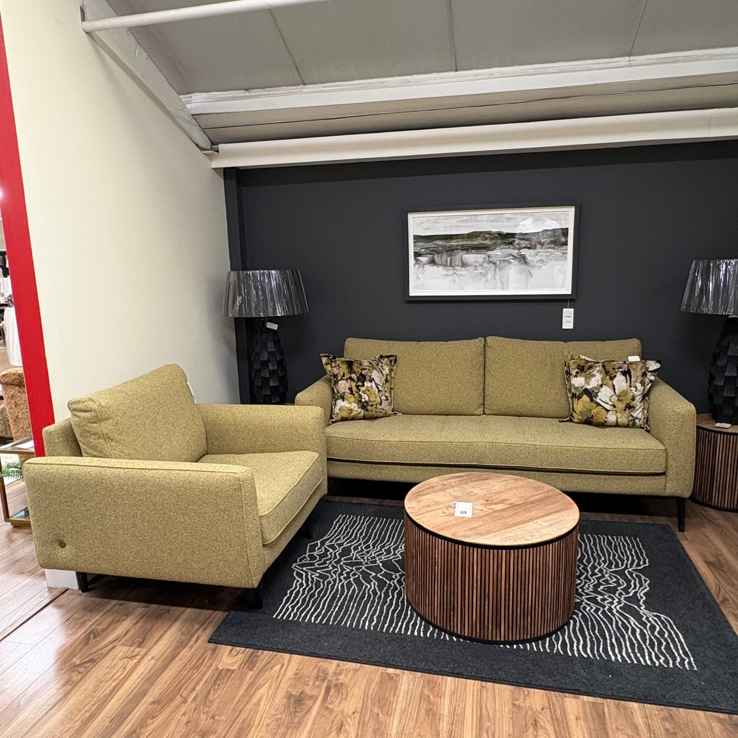 G-PLAN VINTAGE RIDLEY LARGE SOFA & CHAIR