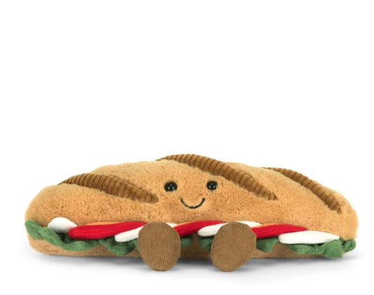 JELLYCAT AMUSEABLE CAPRESE BAGUETTE 10CM