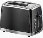 LUNA TOASTER MATTE BLACK
