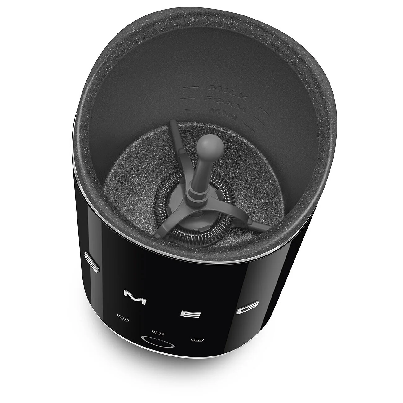 SMEG 50's STYLE MINI MILK FROTHER-BLACK
