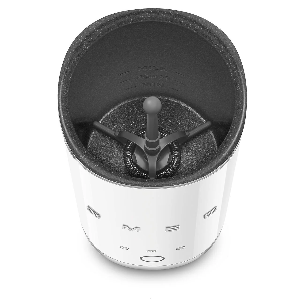 SMEG 50's STYLE MINI MILK FROTHER-WHITE