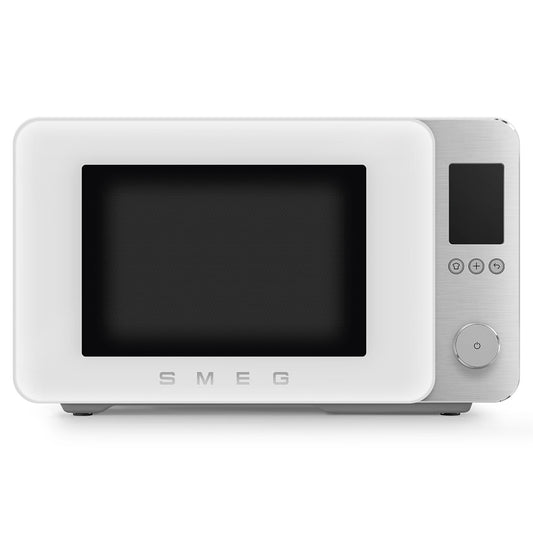 SMEG RETRO STYLE FREESTANDING MICROWAVE OVEN WITH AIRFRY & GRILL