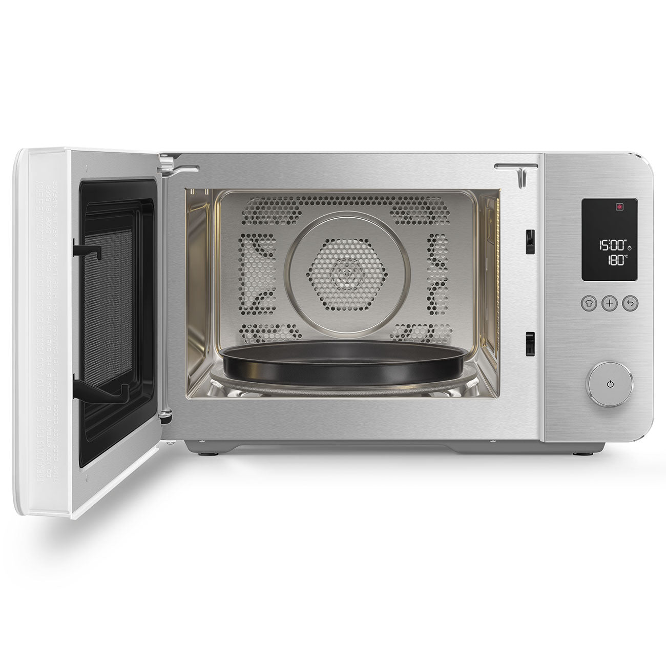 SMEG RETRO STYLE FREESTANDING MICROWAVE OVEN WITH AIRFRY & GRILL