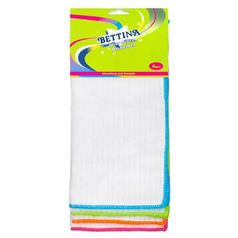 BETTINA 4PC MICROFIBRE DISH CLOTH