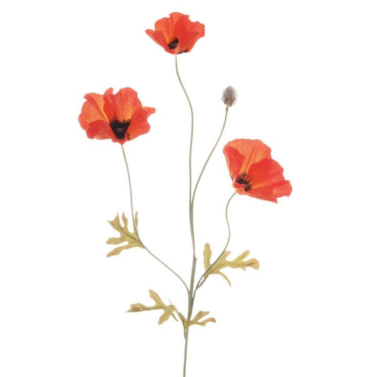 FAUX FIELD POPPY