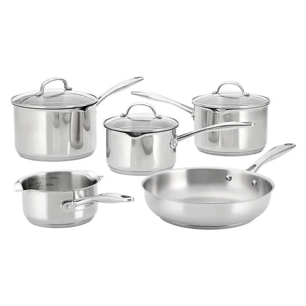 STELLAR PROFILE, 5 PIECE DRAINING COOKWARE SET