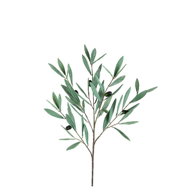 PTMD LEAVES PLANT GREEN OLIVE LEAVES SPRAY
