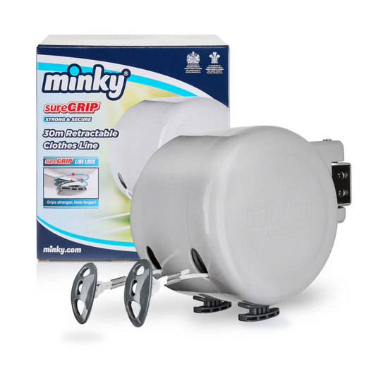 MINKY 30CM RETRACTABLE WASHING LINE