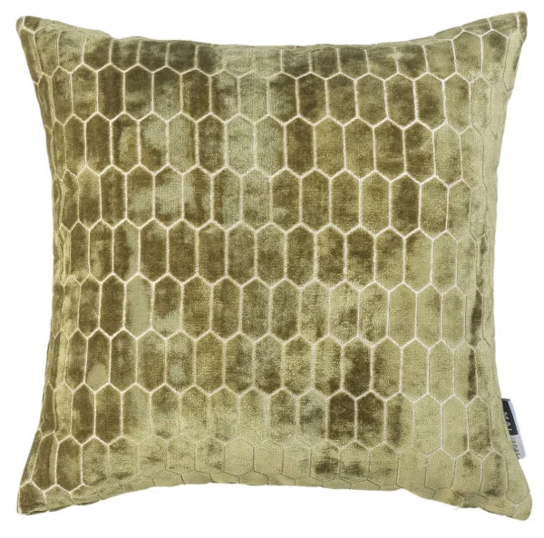 MALINI SMALL ALBIE OLIVE CUSHION
