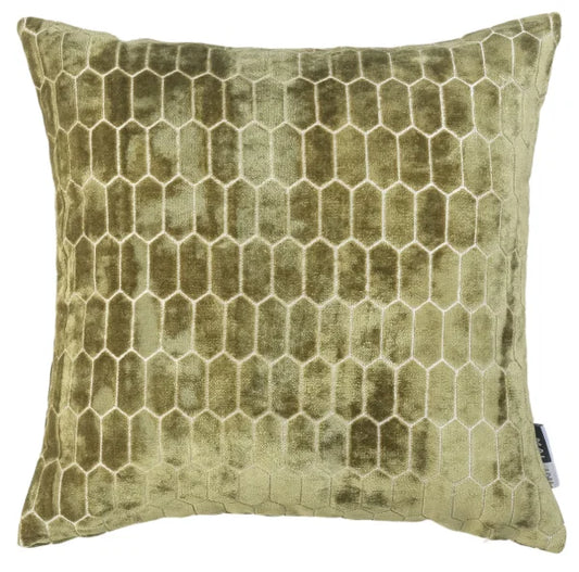 MALINI SMALL ALBIE OLIVE CUSHION
