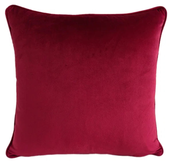 PAUL MONEYPENNY TWOFACED TEAL AND FUSCHIA SMALL CUSHION