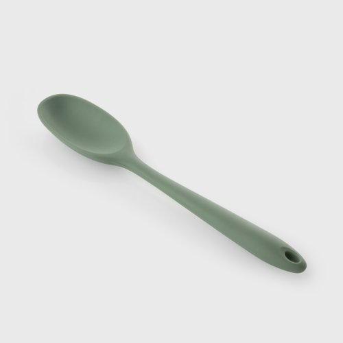 SILICONE SPOON 28CM/11"-SAGE
