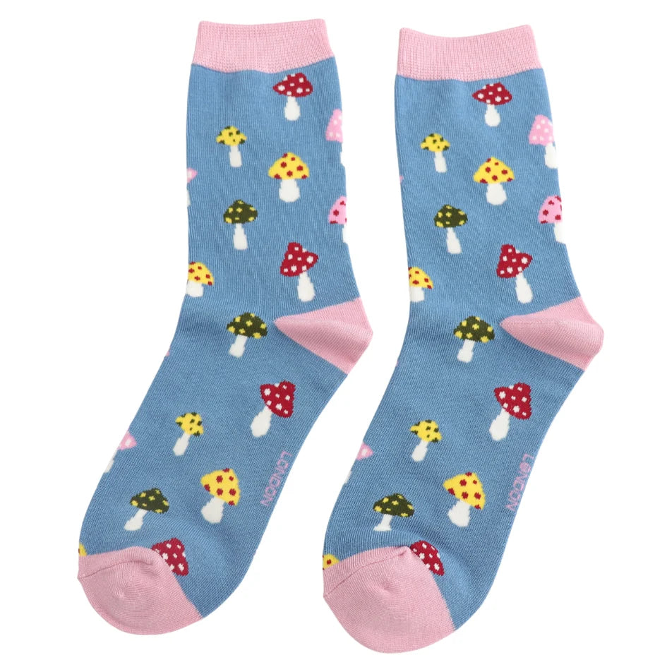 MUSHROOM MIX SOCKS DENIM