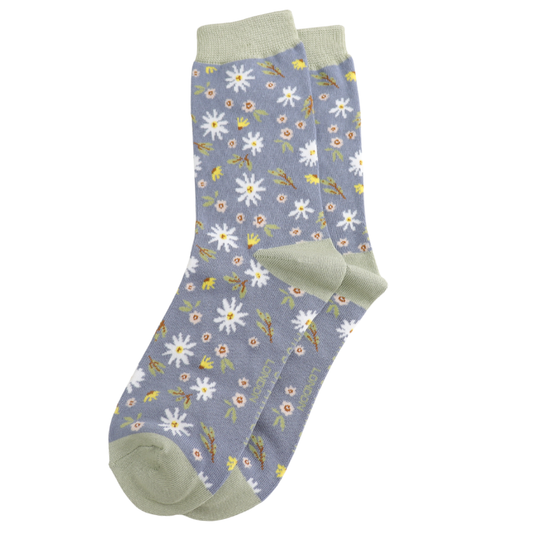 SOFT MEADOW SOCKS DENIM