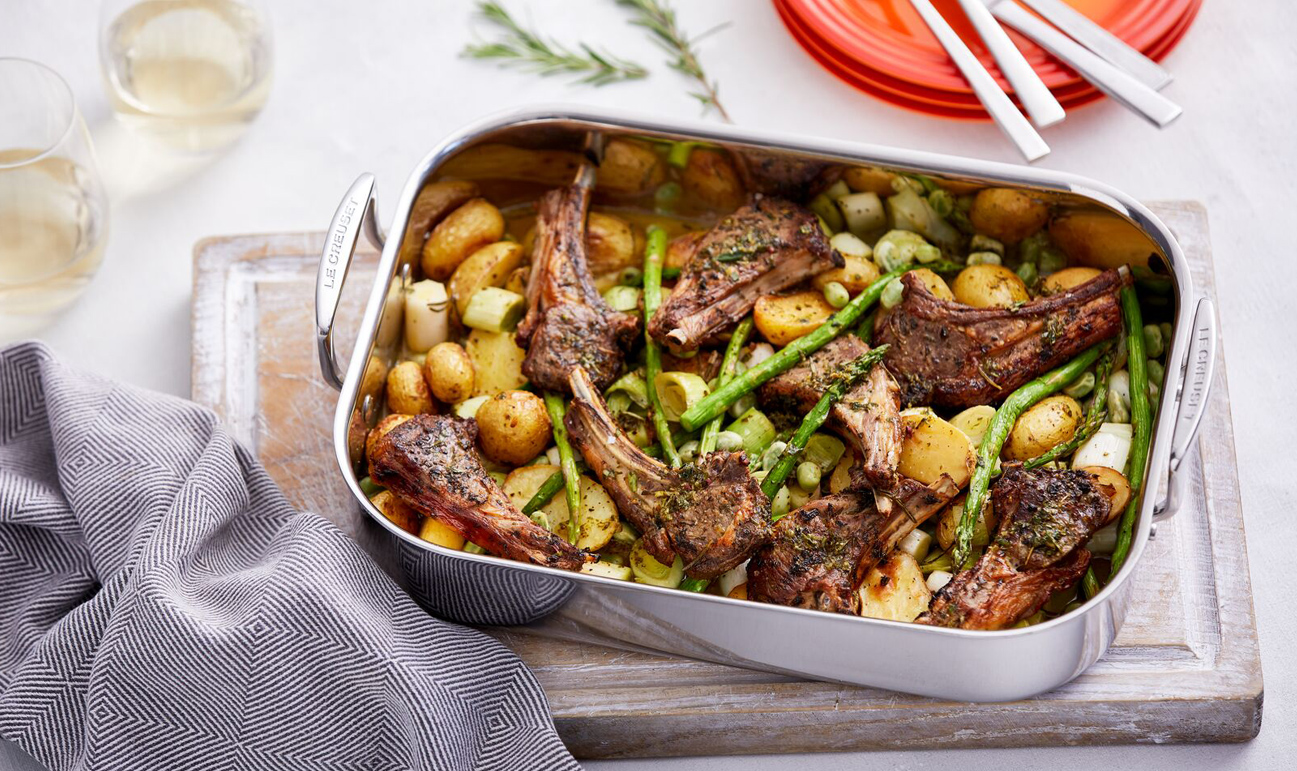 3-PLY STAINLESS STEEL ROASTER