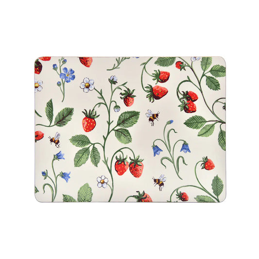 STRAWBERRY PATCH PLACEMAT 4 PK