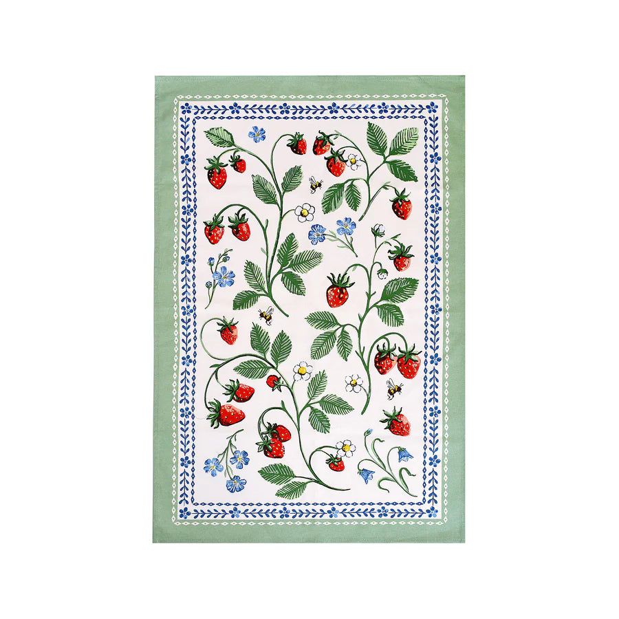 STRAWBERRY PATCH CTN TEA TOWEL