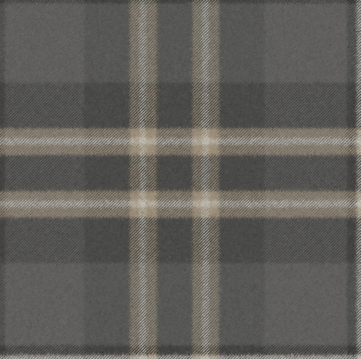 CHARCOAL CHECK HEIR BLOOM