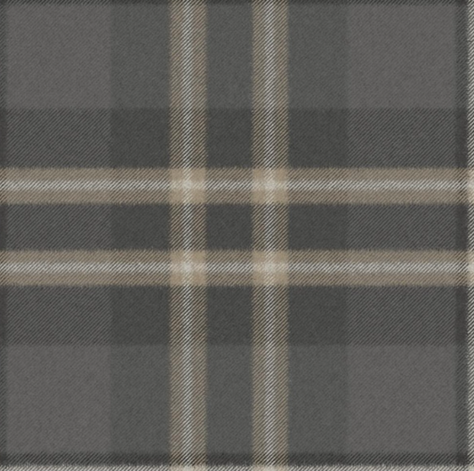 CHARCOAL CHECK HEIR BLOOM
