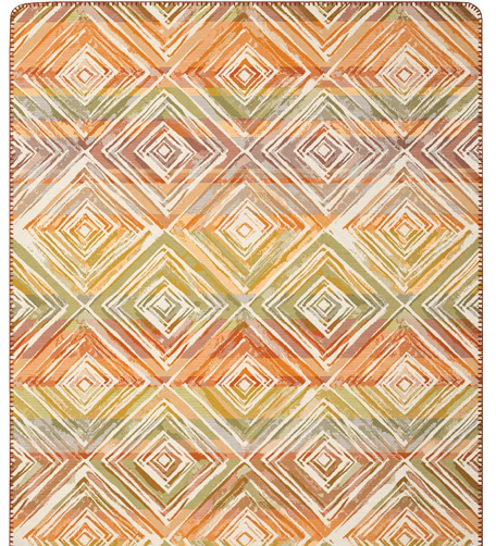 SUNSET DIAMONDS 150x200 THROW