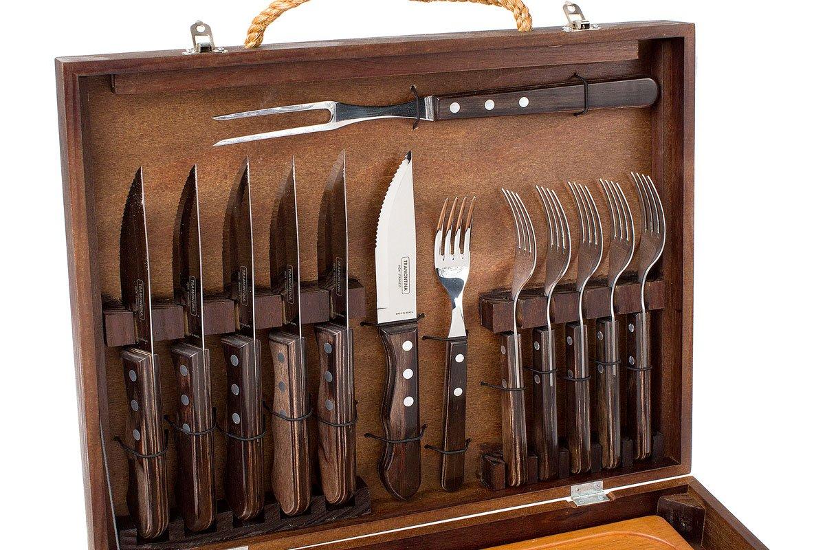 TRAMONTINA 16 PC CARVING SET
