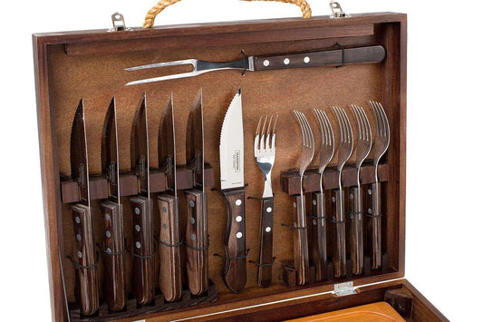 TRAMONTINA 16 PC CARVING SET