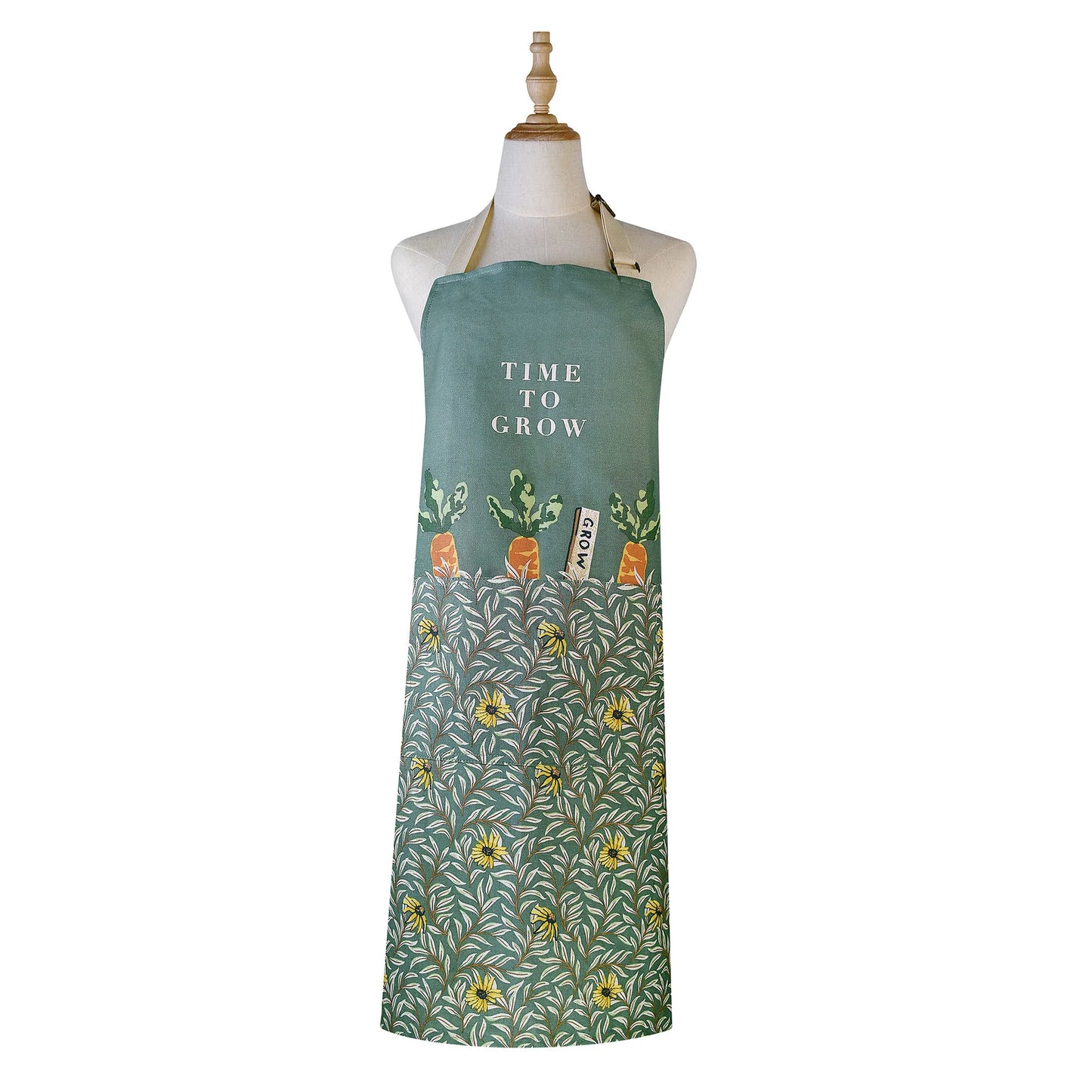 TIME TO GROW COTTON APRON