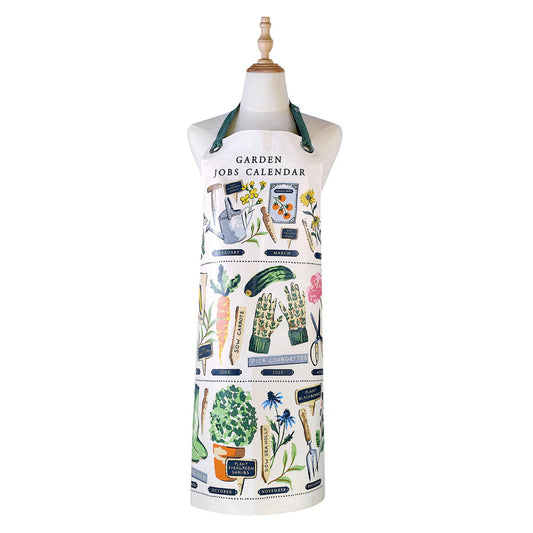 TIME TO GROW OIL CLOTH APRON