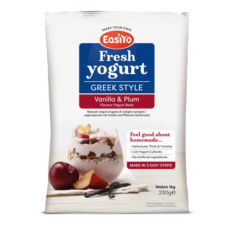 GREEK STYLE VANILLA AND PLUM