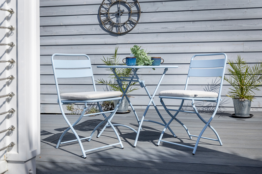 URBAN BISTRO SET-DUCK EGG BLUE