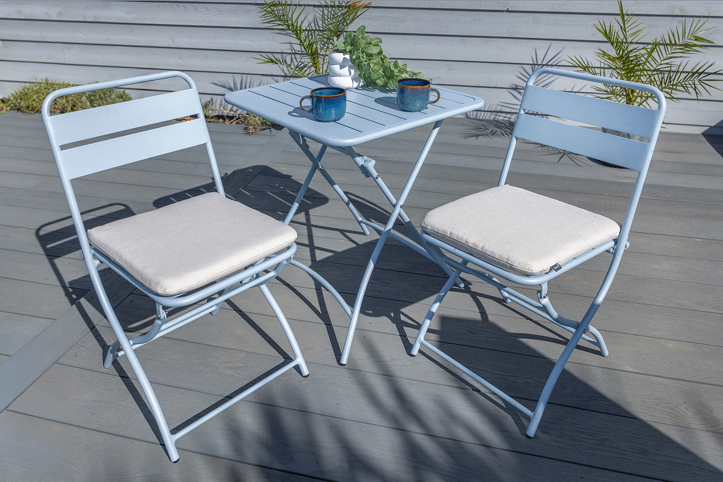 URBAN BISTRO SET-DUCK EGG BLUE