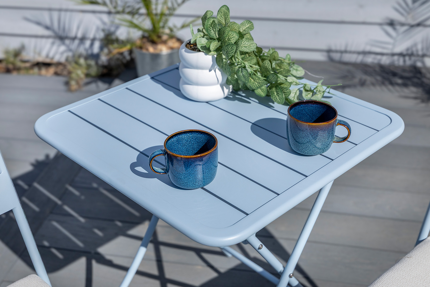 URBAN BISTRO SET-DUCK EGG BLUE