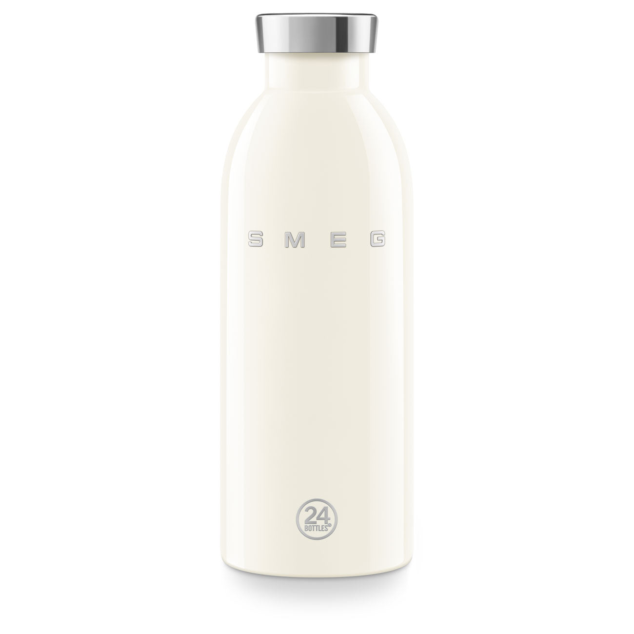SMEG INSULATED S/STEEL BOTTLE CREAM