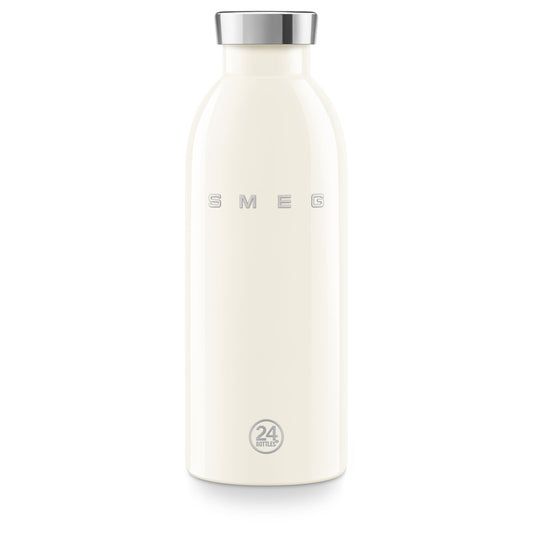 SMEG INSULATED S/STEEL BOTTLE CREAM