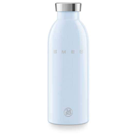 SMEG INSULATED S/STEEL BOTTLE PASTEL BLUE