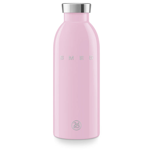 SMEG INSULATED S/STEEL BOTTLE PINK
