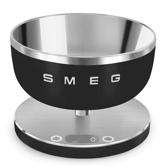 SMEG 50s STYLE KITCHEN WEIGHTING SCALES MATT BLACK