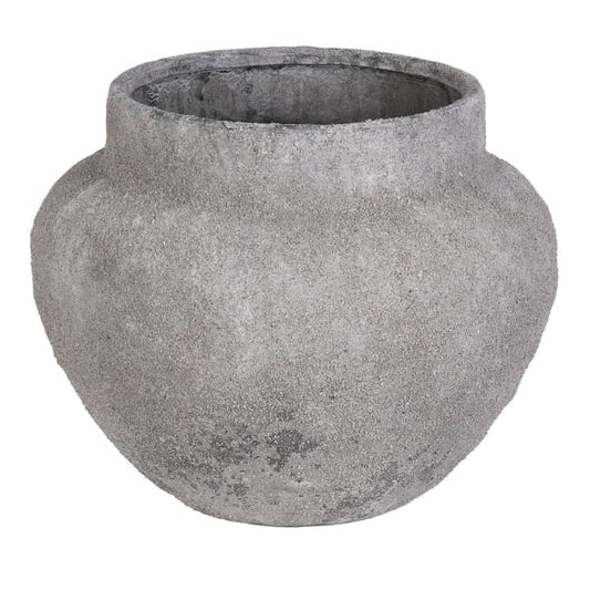 GREY TERRACOTTA POT