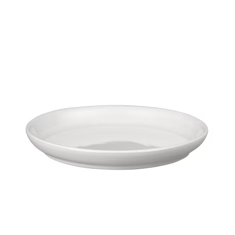 DENBY ELEMENTS WHITE MEDIUM PLATE