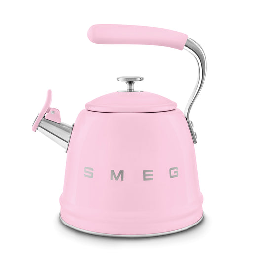 SMEG WHISTLING KETTLE PINK
