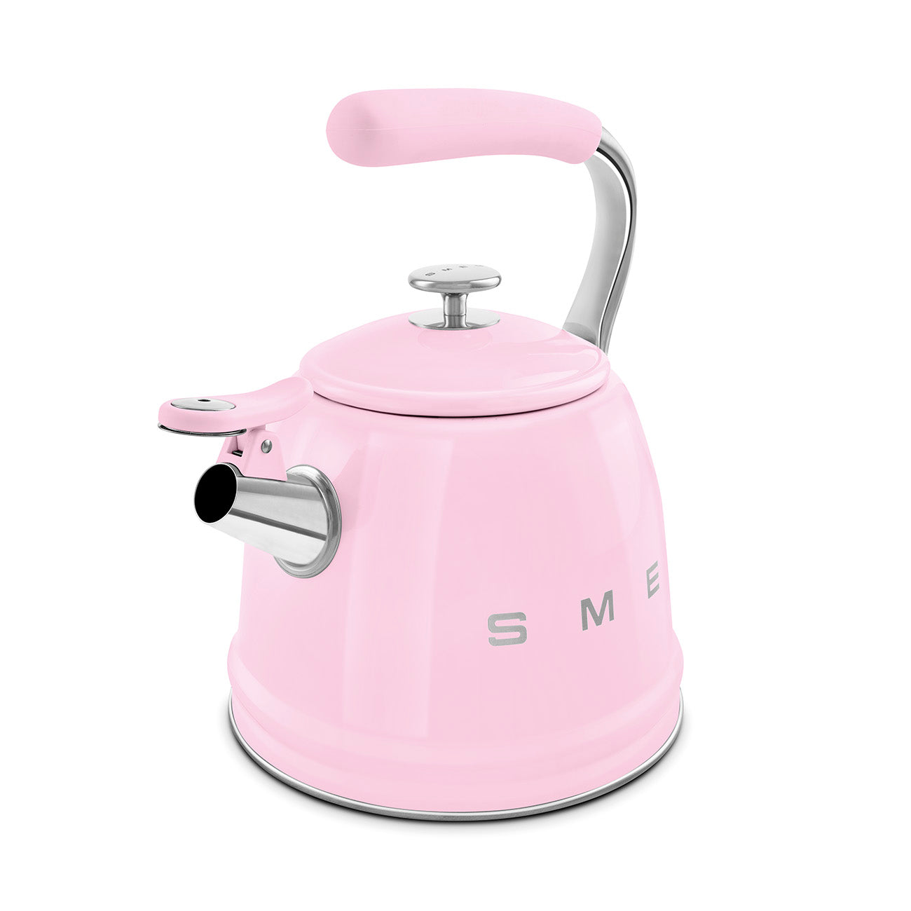 SMEG WHISTLING KETTLE PINK