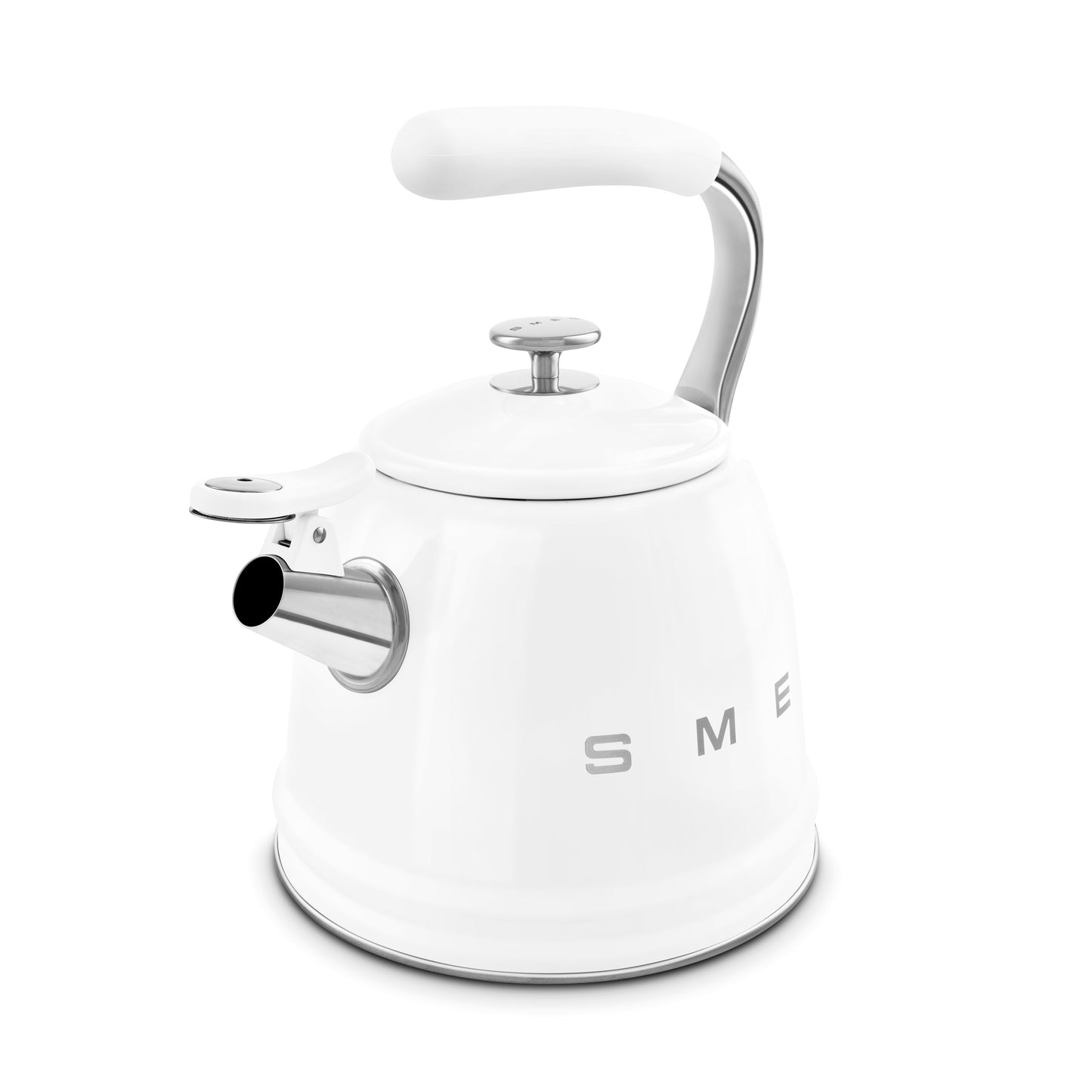 SMEG WHISTLING KETTLE WHITE