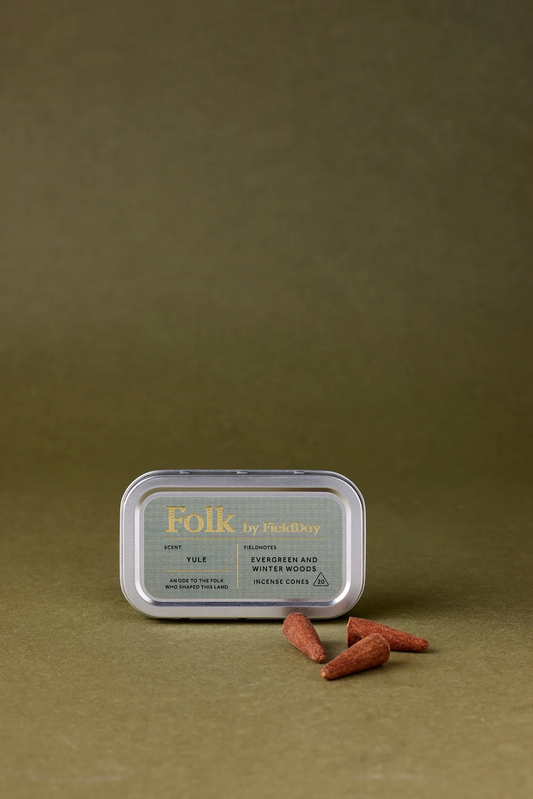 FIELD DAY YULE FOLK INCENSE CONES
