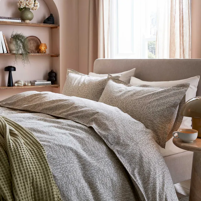 ABIGAIL AHERN x MURMUR LARA DUVET COVER SET SAGE GREEN