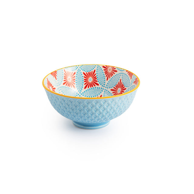 MK BLUE MOSAIC NIBBLE BOWL 12CM