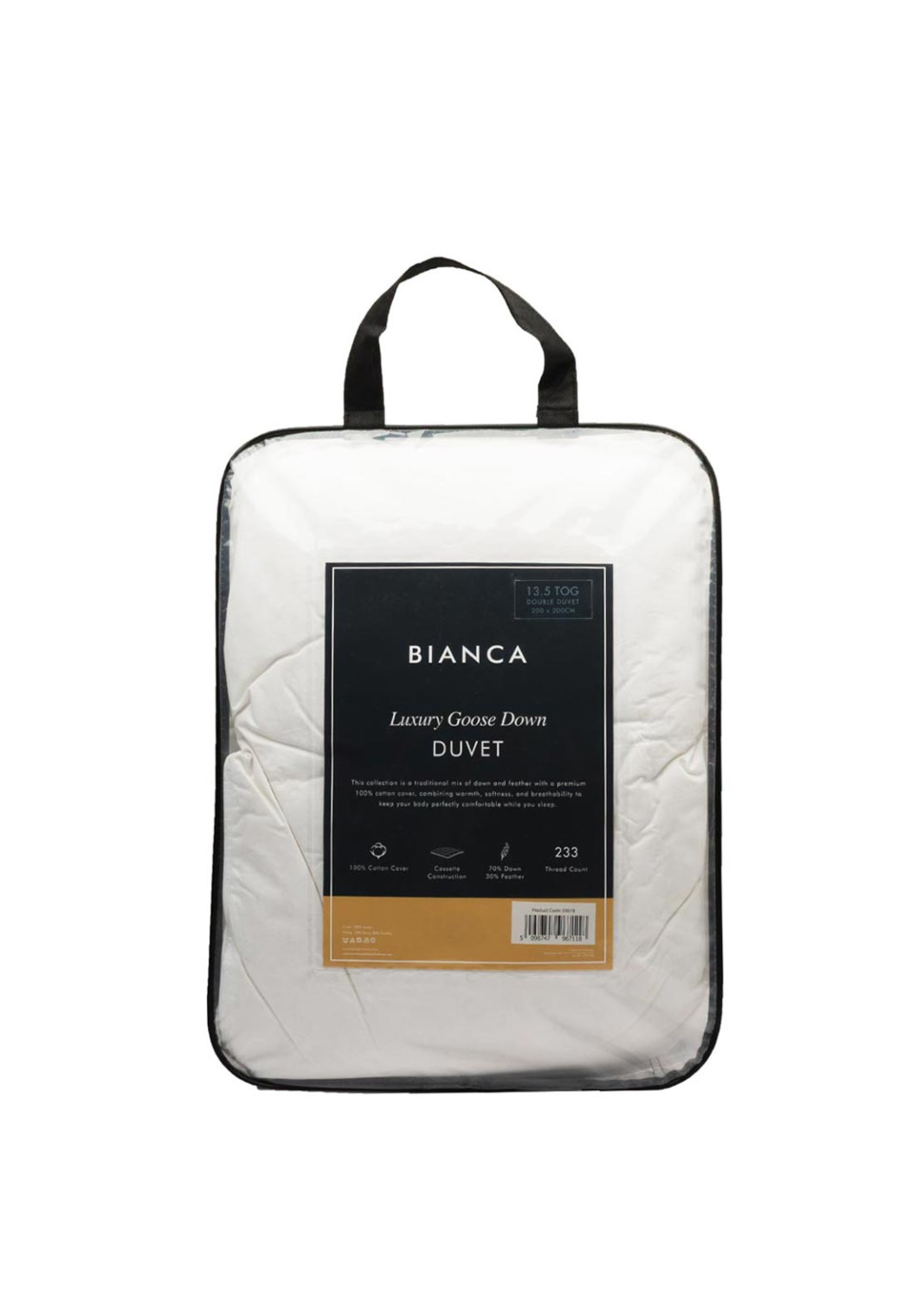 GOOSE FEATHER & DOWN DUVET 13.5 KING