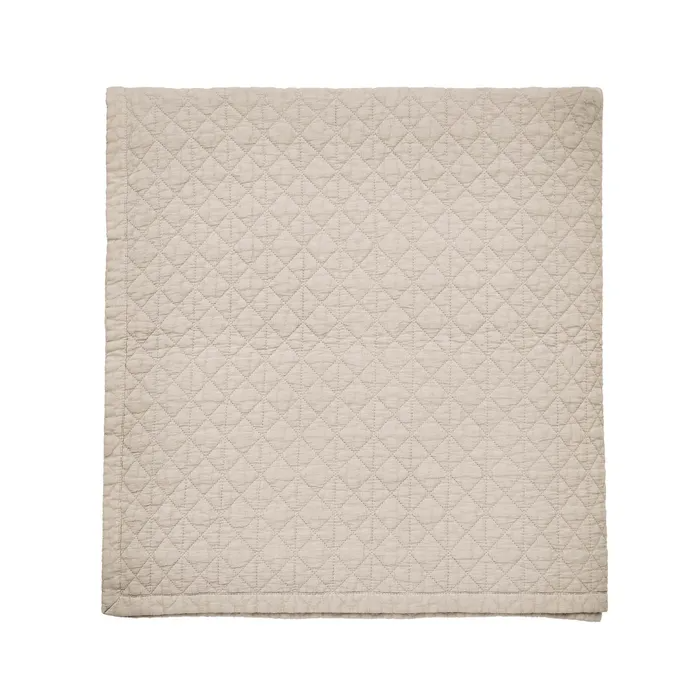BEDECK OF BELFAST STONEWASHED COTTON THROW-SOFT LINEN