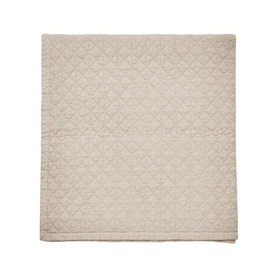 BEDECK OF BELFAST STONEWASHED COTTON THROW-SOFT LINEN
