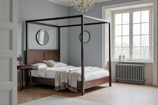BOHO 4 POSTER BED