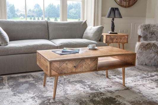 CHEVRON COFFEE TABLE